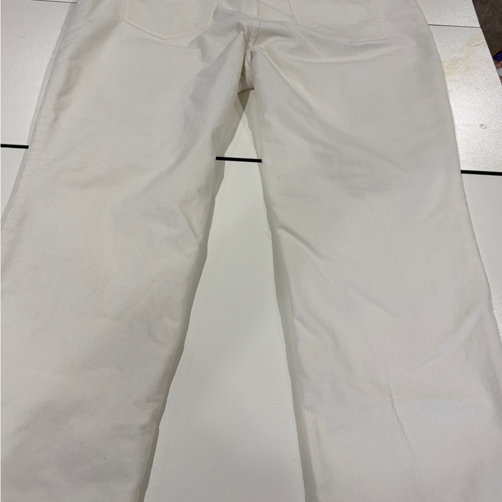 J. Jill Cream Straight Leg Pants